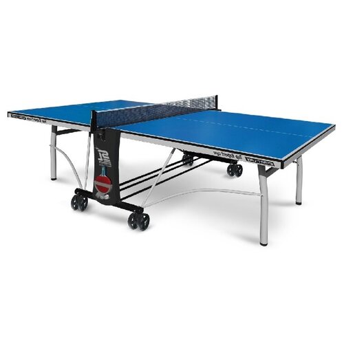 фото Теннисный стол start line top expert light blue с сеткой 6046