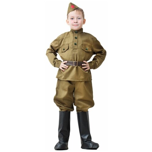 фото Карнавальный костюм солдат в галифе, на рост 122-134, 5-7 лет, бока 2271-бока