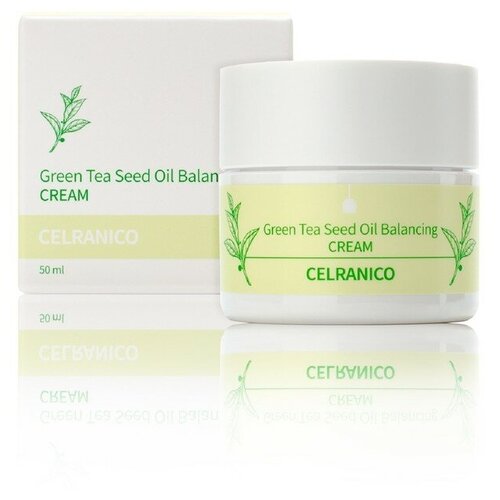 фото Балансирующий крем для лица celranico, с семенами зелёного чая, 50 мл qwen