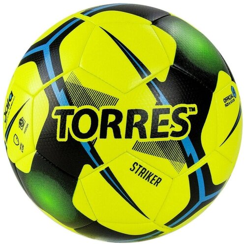 фото Мяч футзальный torres futsal striker арт.fs321014, р.4, 30 панели. tpu, 3 подкл. слоя, желтый