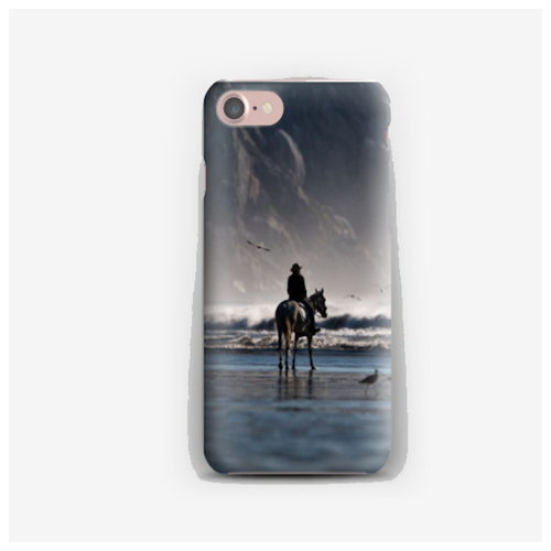 фото Силиконовый чехол лошадь на apple iphone 7 plus/ айфон 7 плюс xcase