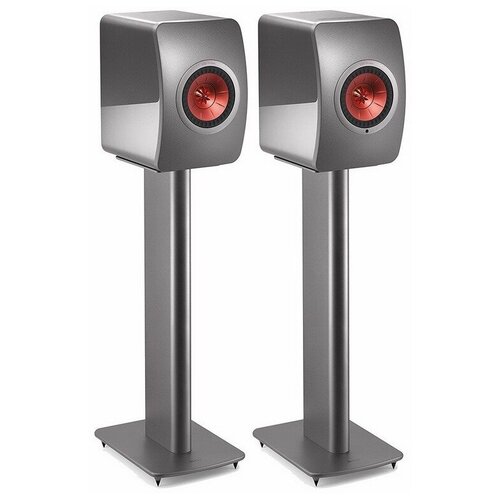 фото Подставка для колонок kef speaker stand titanium