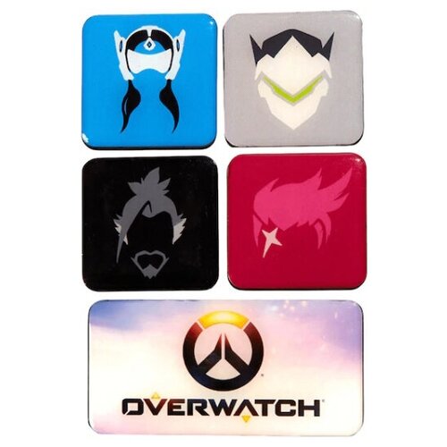 фото Набор магнитов overwatch series 3 5-pack blizzard