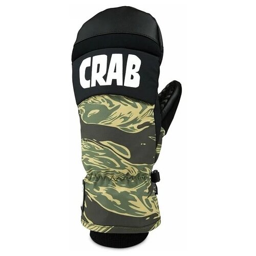 фото Варежки crab grab punch размер m, tiger camo