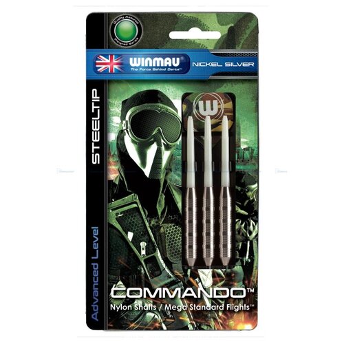 фото Дротики winmau nickel silver commando 21gr darts27