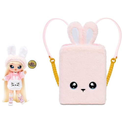 фото Кукла и рюкзак na na na surprise pink bunny mga entertainment