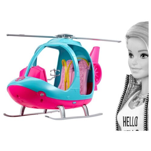 фото Игрушка barbie путешествие вертолет mattel