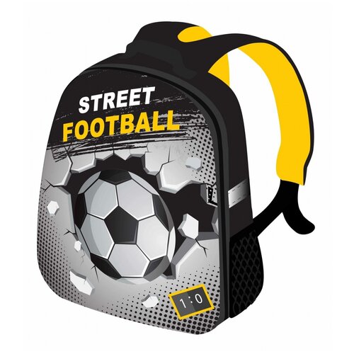 фото Рюкзак centrum street football, школьный каркасный 37х31,5х17см. 87978