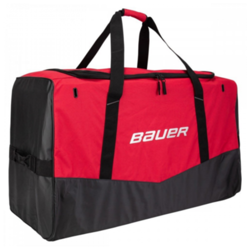 фото Баул хоккейный bauer core carry bag s19 sr мужской(черно-красный)
