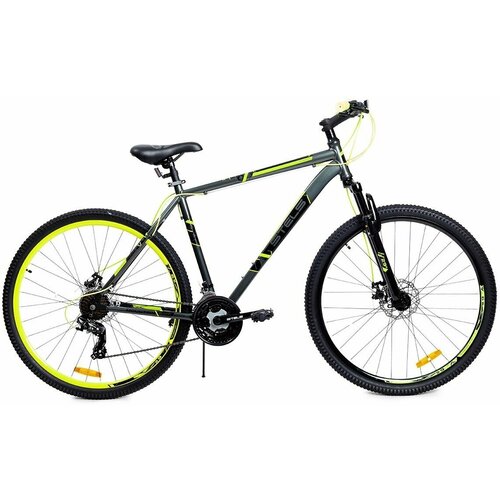 фото Велосипед stels navigator-900 md 29 (f020) 19.5 серый/жёлтый