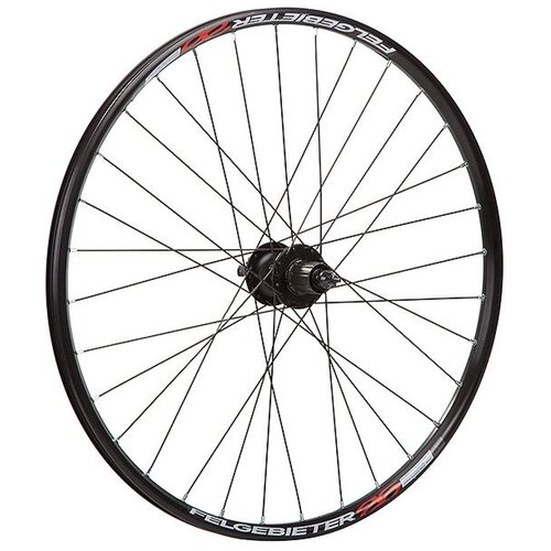 фото Колесо заднее stg 26" 32 с, д/о,втулка shimano hb-m475-l,под диск 6 болтов,под кассету 8-9 ск