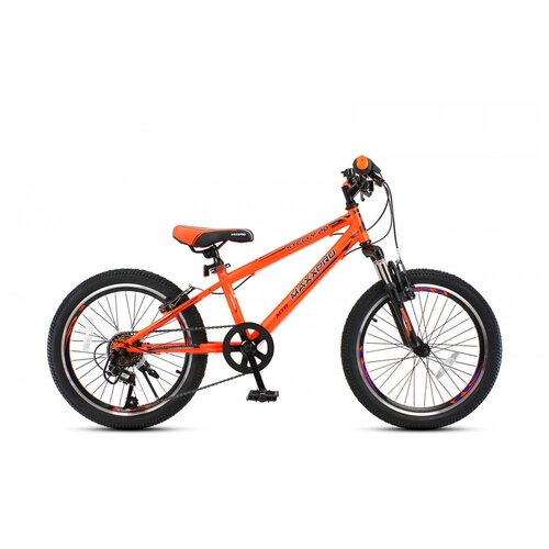 фото Велосипед maxxpro steely 20 оранжево-чёрный