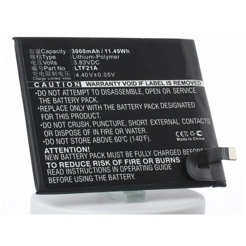 Аккумулятор iBatt iB-B1-M2087 3000mAh для LeEco,LeTV LTF21A