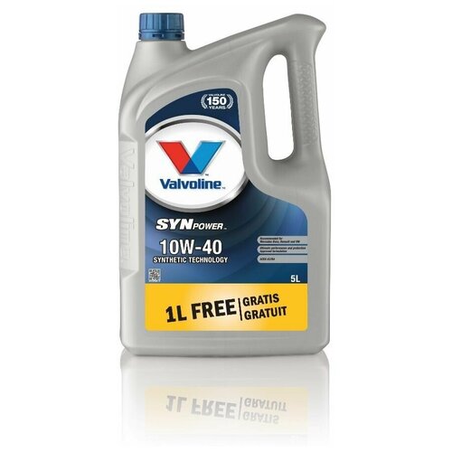 фото Моторное масло valvoline synpower 10w40 5л