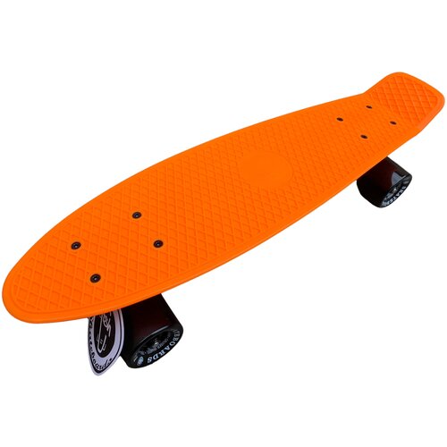 фото Penny board / пенни борд 22 оранжевый на черных колесах скейтборд penny board 22 fish board 22