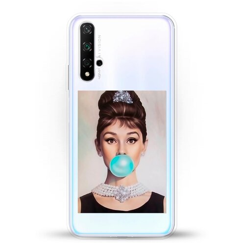 фото Силиконовый чехол одри на huawei nova 5t andy & paul