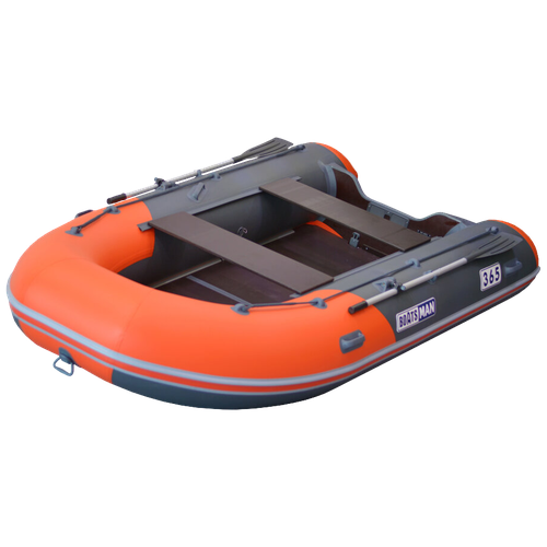 фото Надувная лодка boatsman bt365sk графитово-оранжевый