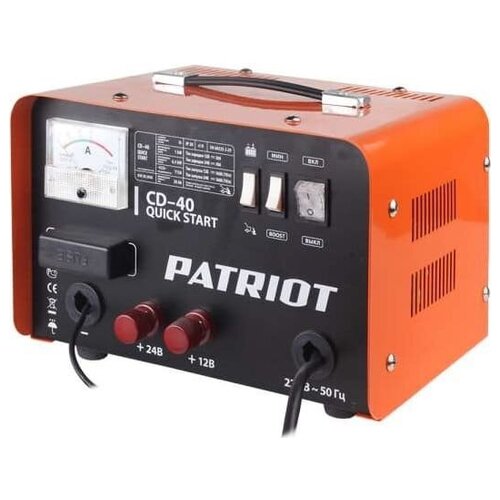 фото Пуско-зарядное устройство patriot quik start cd-40