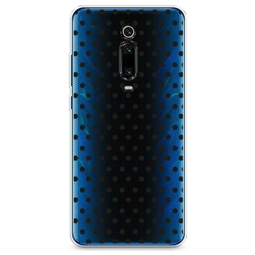 фото Силиконовый чехол "сетка в горох черная" на xiaomi mi 9t / сяоми ми 9т case place