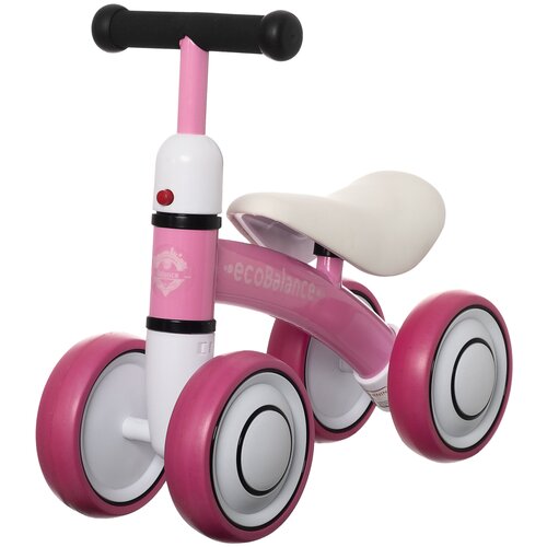 фото Беговел-каталка ecobalance baby розовый