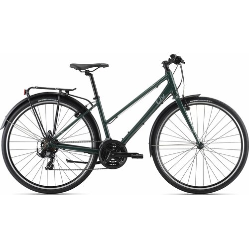 фото Городской велосипед giant alight 3 city 2021 зеленый m
