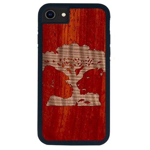 фото "чехол t&c для iphone se 2020/8/7, tpu, wild collection, магическое дерево (падук - секвойя)" timber & cases