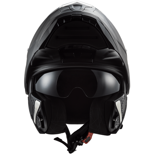 фото Шлем ls2 ff902 scope axis black titanum (m, black titanium)