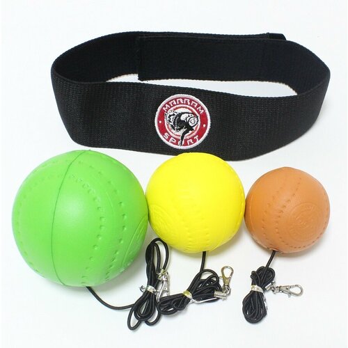 фото Спортивный тренажер quick ball набор из 3 мячей marram-sport