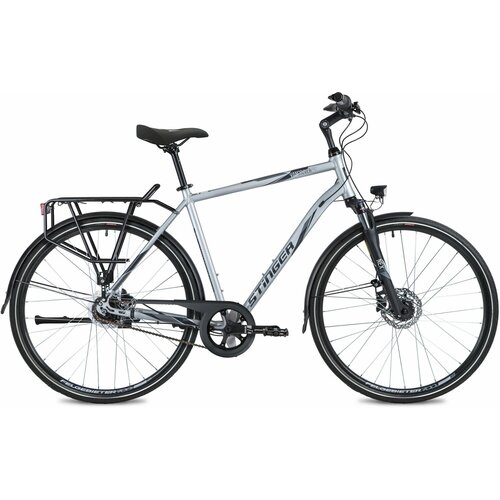 фото Велосипед stinger 700c vancouver pro серебристый, алюминий, размер 560