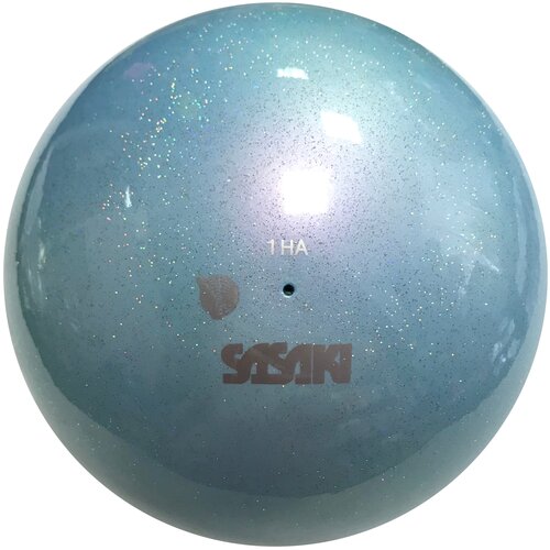 фото Мяч sasaki аврора 185 мм голубой (libu)