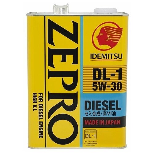 фото Полусинтетическое моторное масло idemitsu zepro diesel dl-1 5w-30