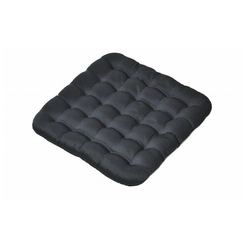 фото Подушка на сиденье smart textile уют с лузгой гречихи, t428, 40 х 40 см, черный