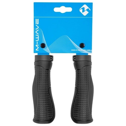 фото M-wave грипсы m-wave cloud base 2 fix bicycle ergonomic grips 135mm