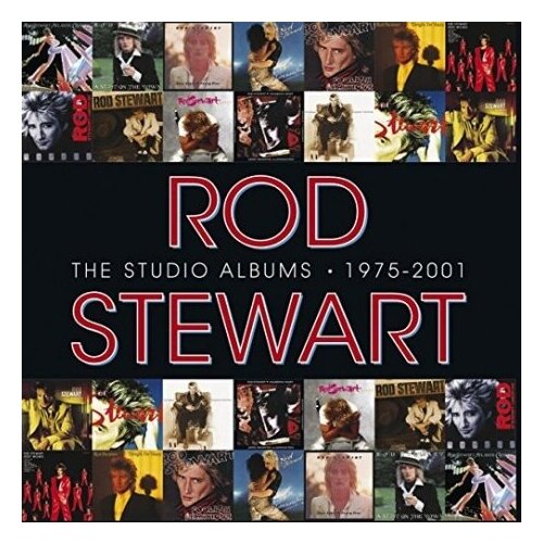 фото Компакт-диски, warner music, rod stewart - the studio albums 1975-2001 (14cd, box) warner bros.