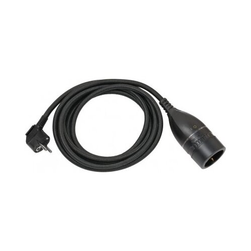 фото 1161830030 brennenstuhl удлинитель-переноска quality plastic extension cable,5м., 1 роз.,черный