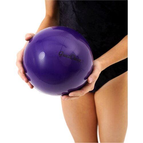 фото Мяч grace dance, для гимнастики, диаметр 16,5 см, вес 280 г, цвет фиолетовый