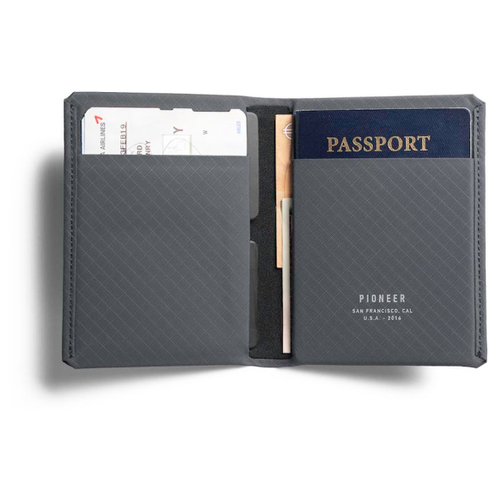 фото Кошелек pioneer passport wallet, серый