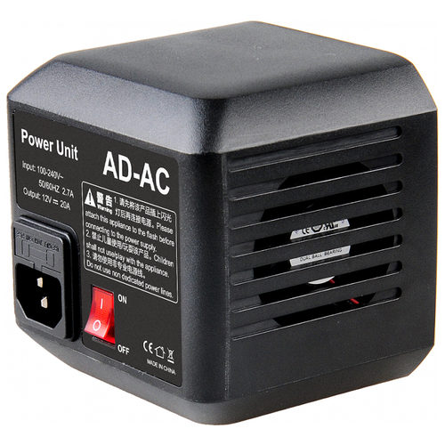 Фото - Сетевой адаптер Godox AD-AC для AD600B/BM gr2 в закрытом корпусе