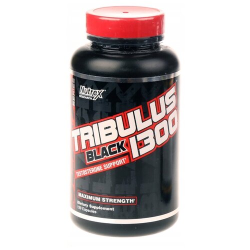 фото Травы для тестостерона nutrex, tribulus black1300, 120 капсул