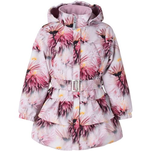 фото Пальто демисезонное для девочки (размер: 110), арт. k23035/01222 polly, цвет розовый kerry