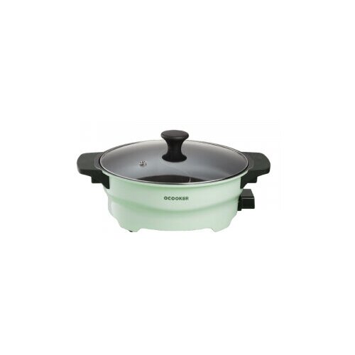 фото Сковорода электрическая xiaomi qcooker multi functional household hot pot light green (cr-hg03)