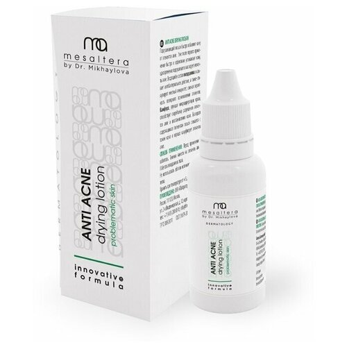 Купить Mesaltera by Dr. Mikhaylova Anti Acne Drying Lotion - Подсушивающий точечный лосьон для проблемной кожи, 30 мл, MARTINEX
