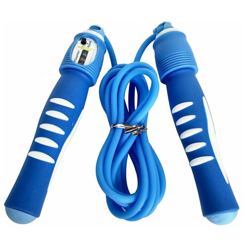 фото R18146 скакалка со счетчиком 2,8 м (синяя) smart athletics