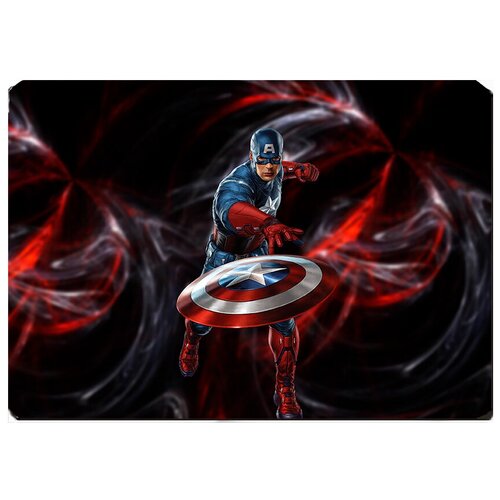 фото Игровой коврик для мыши супермен бросает диск drabs