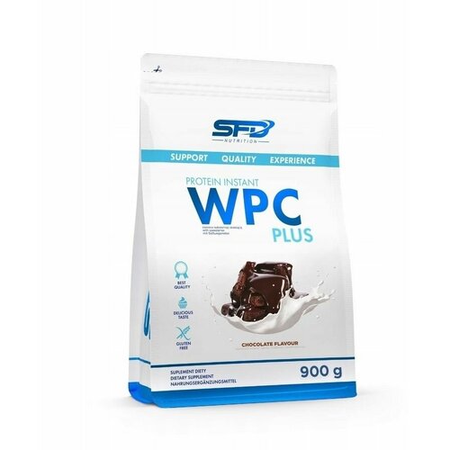 фото Сывороточный протеин 900г для набора массы sfd, wpc plus (шоколад) sfd nutrition