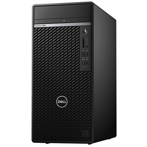 фото Настольный компьютер dell optiplex 7090 mt (7090-3244) intel core i7-10700, 16 гб, 256 гб ssd+1 тб hdd, amd radeon rx 640, windows 10 pro, черный