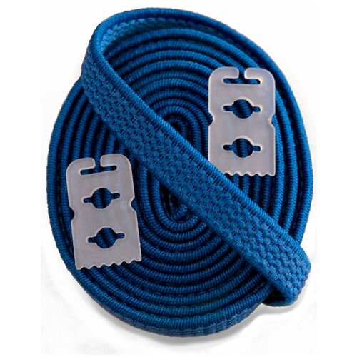 фото Эластичные шнурки easych синие