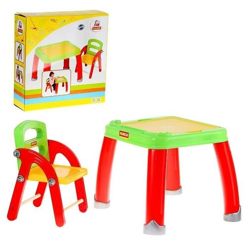 фото Набор детской мебели: стол для творчества со стулом полесье