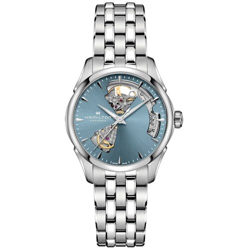 фото Часы hamilton jazzmaster open heart auto h32215140