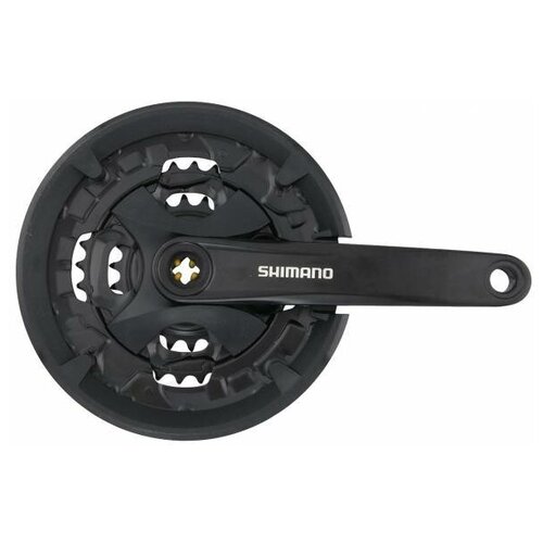 фото Shimano система shimano altus fc-mt101 9ск (квадрат, 44/32/22t, 170mm, защита)